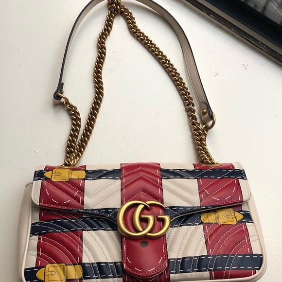 gucci marmot trompe l'oeil 2017 Runway - Picture 2 of 5